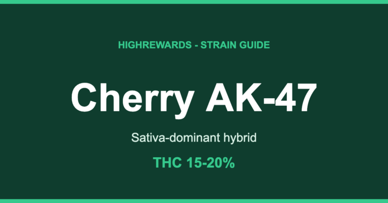 Cherry AK-47 cannabis strain guide cover