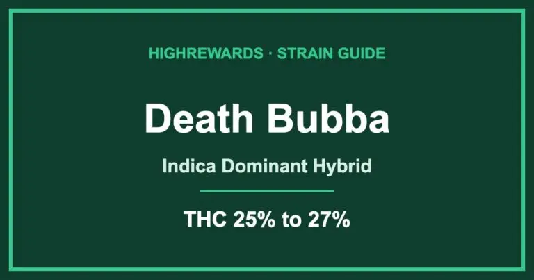 death bubba strain cover