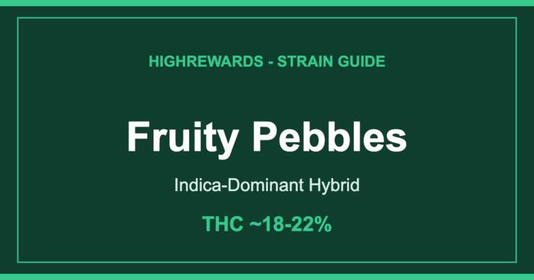 Fruity Pebbles cannabis strain branded cover image