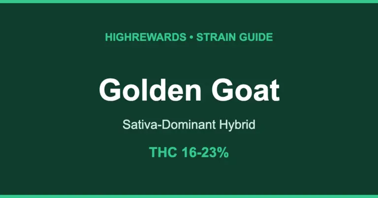 golden goat strain cover