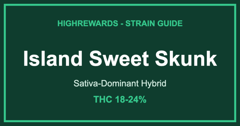 island sweet skunk strain cover