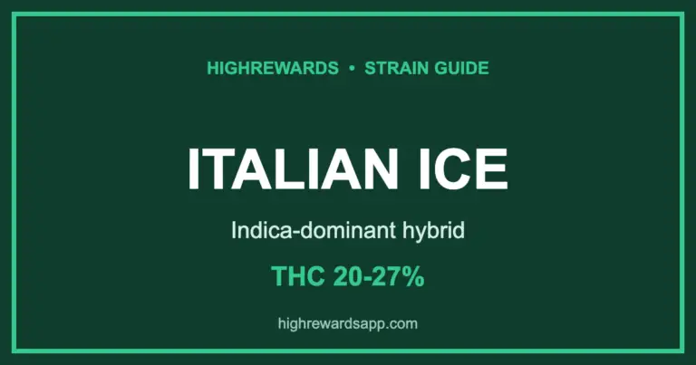 italian ice strain cover