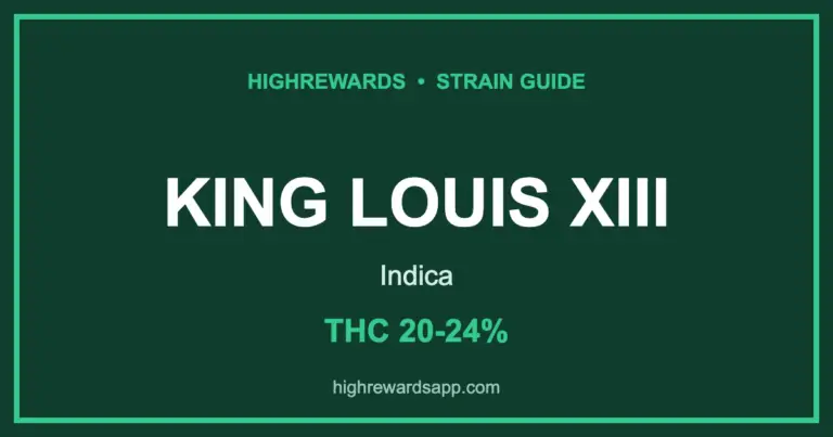 king louis xiii strain cover