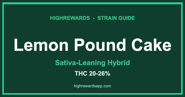 lemon pound cake strain cover