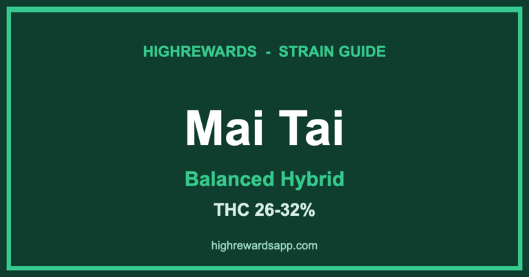 mai tai strain cover