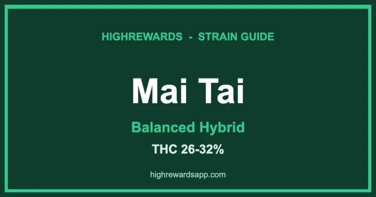 mai tai strain cover