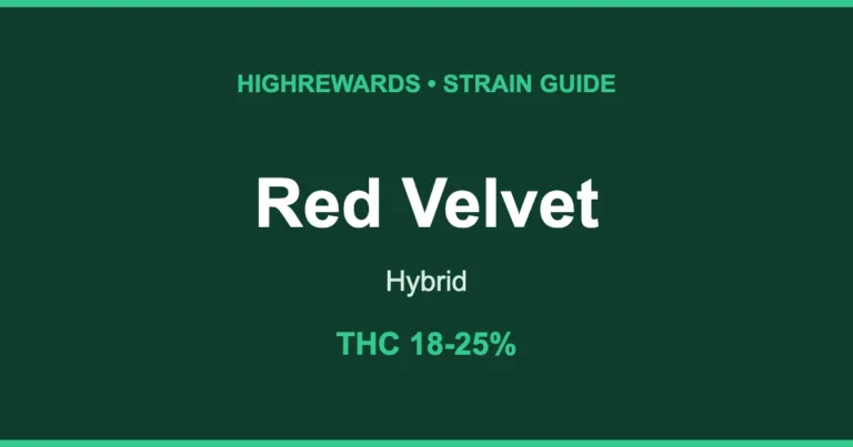 red velvet strain cover