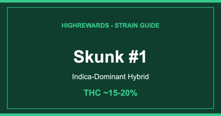 Skunk #1 cannabis strain branded cover image