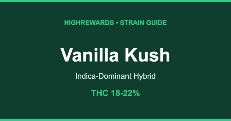 vanilla kush strain cover