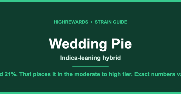 Wedding Pie cannabis strain guide cover