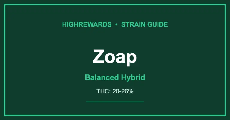 zoap strain cover
