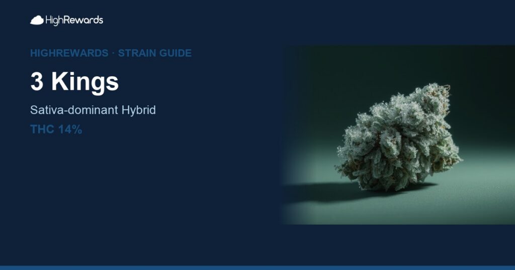 3 Kings cannabis strain cover image