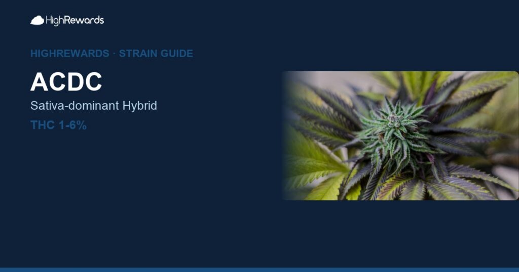 ACDC cannabis strain cover image