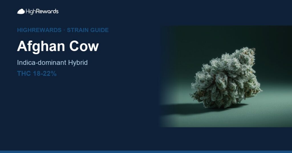 Afghan Cow cannabis strain cover image