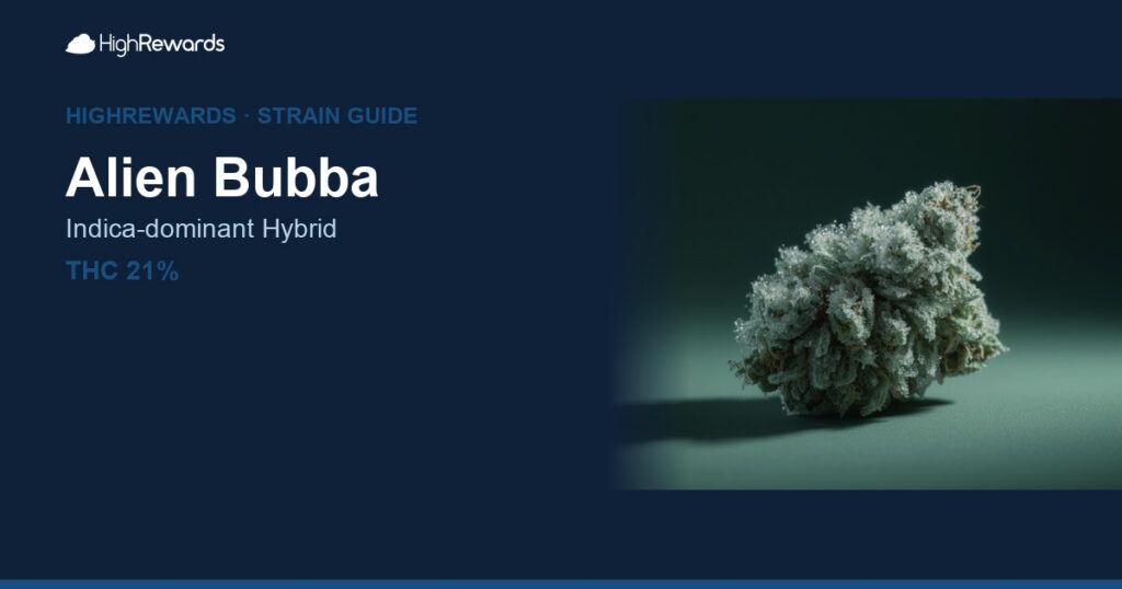 Alien Bubba cannabis strain cover image