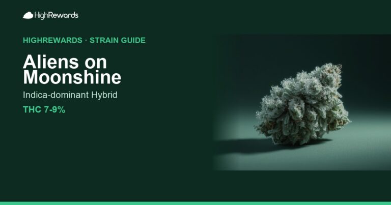 Aliens on Moonshine cannabis strain cover image