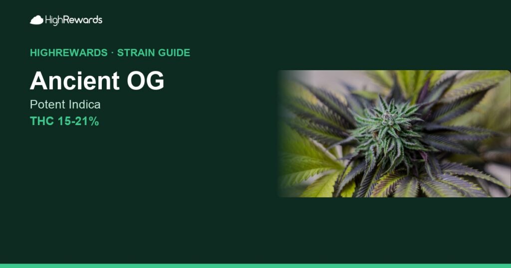Ancient OG cannabis strain cover image