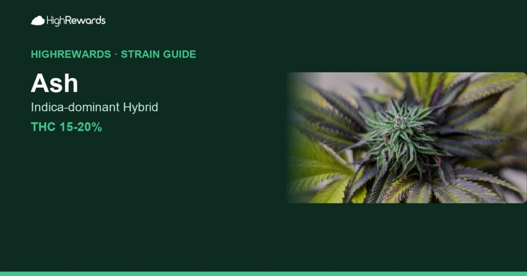 Ash cannabis strain cover image
