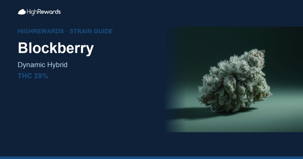 Blockberry cannabis strain cover image