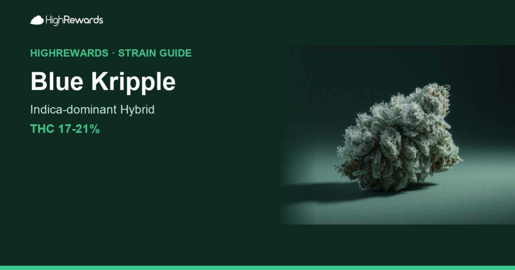 Blue Kripple cannabis strain cover image