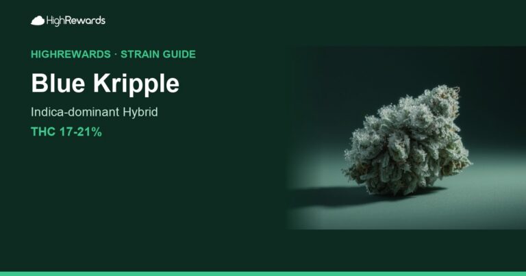 Blue Kripple cannabis strain cover image