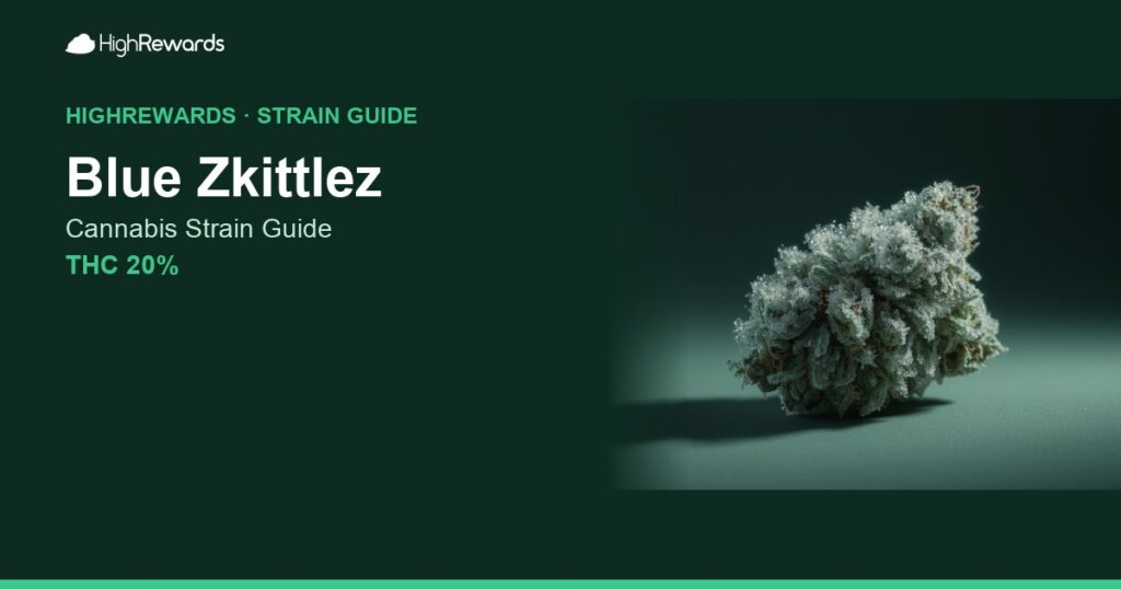Blue Zkittlez cannabis strain cover image