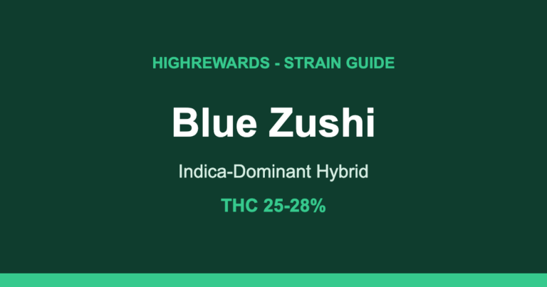 blue zushi strain cover