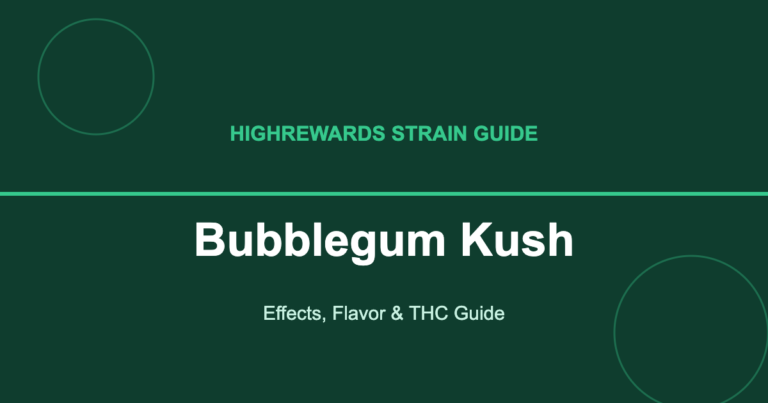 Bubblegum Kush strain cover