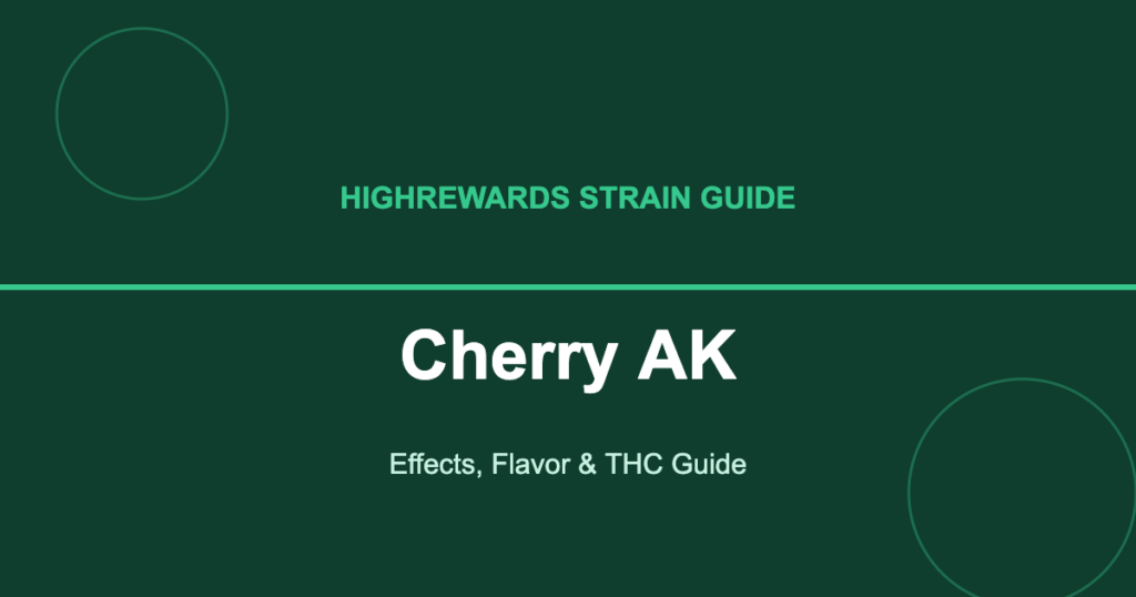 Cherry AK strain cover
