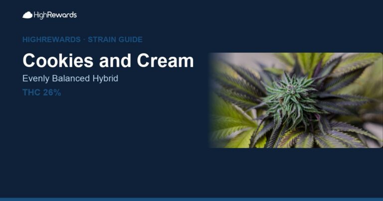 Cookies and Cream cannabis strain cover image