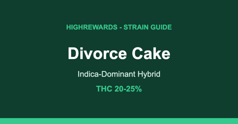 divorce cake strain cover