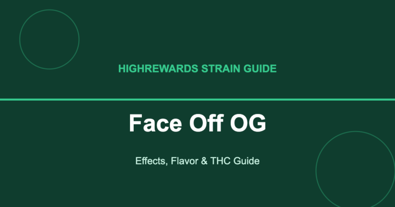 Face Off OG strain cover