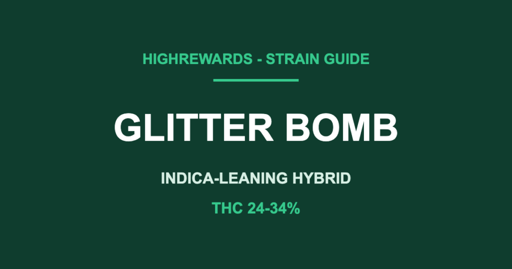 glitter bomb strain cover