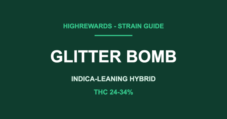 glitter bomb strain cover