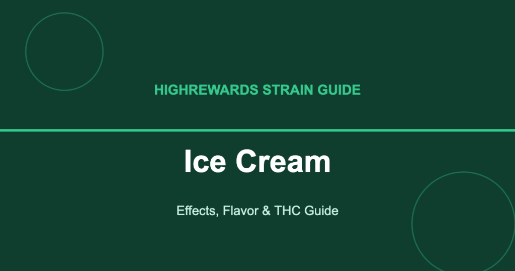 Ice Cream strain cover