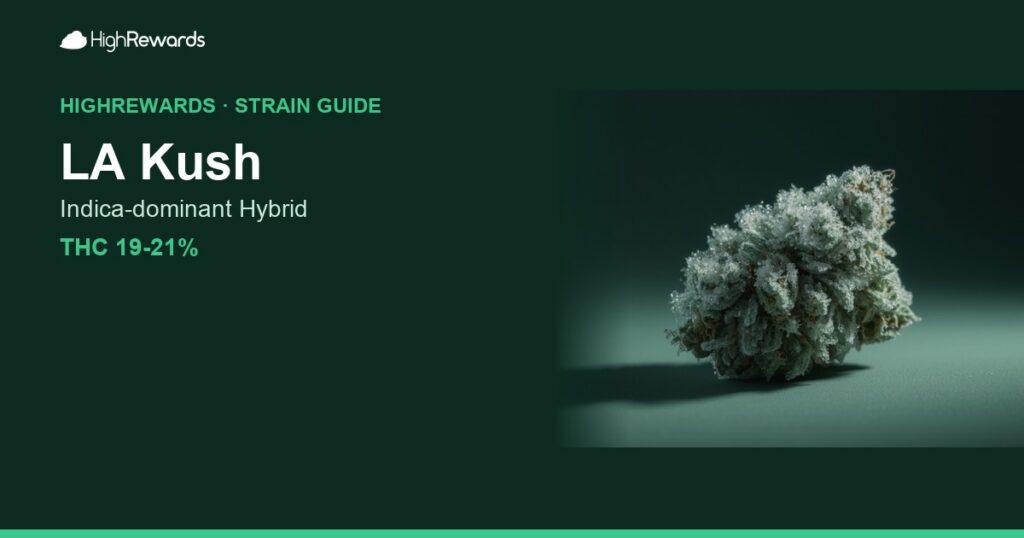 LA Kush cannabis strain cover image