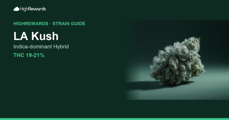 LA Kush cannabis strain cover image