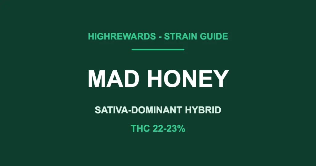 mad honey strain cover