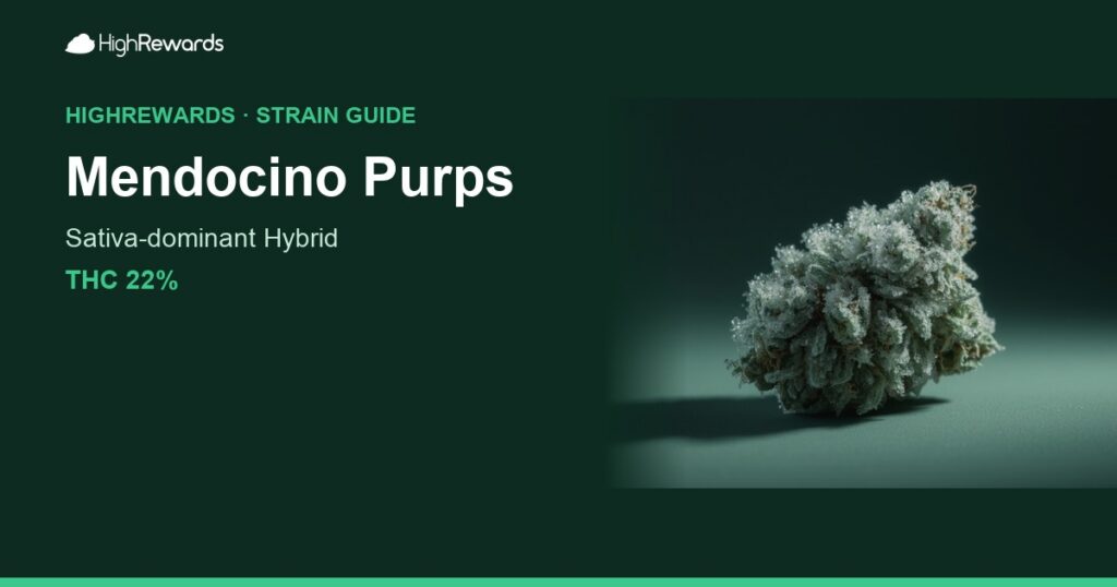 Mendocino Purps cannabis strain cover image