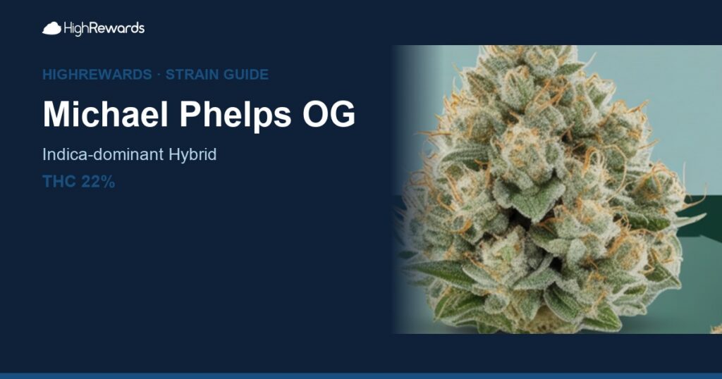 Michael Phelps OG cannabis strain cover image
