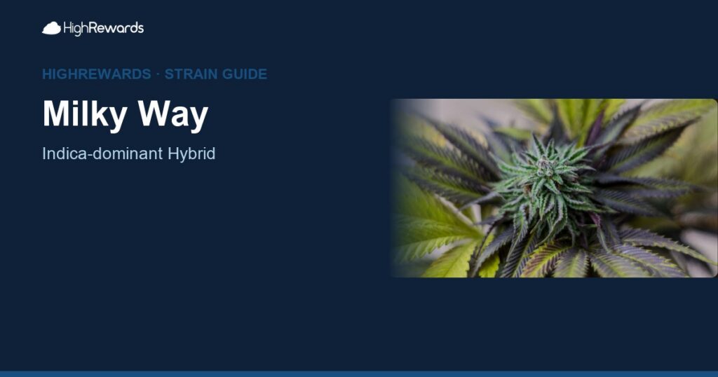Milky Way cannabis strain cover image