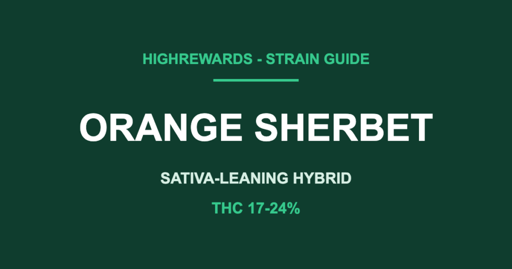 orange sherbet strain cover