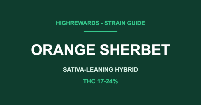 orange sherbet strain cover