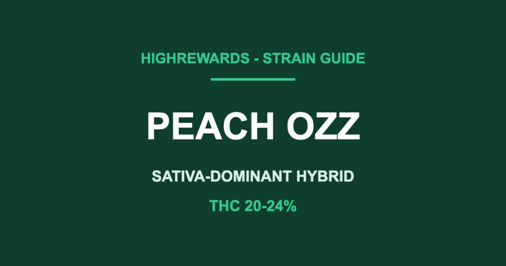 peach ozz strain cover