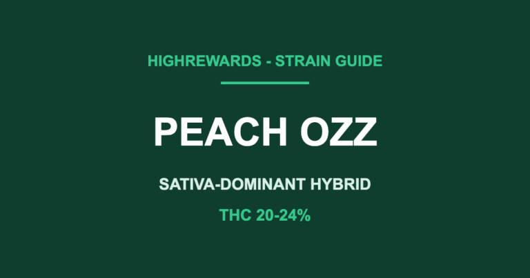 peach ozz strain cover