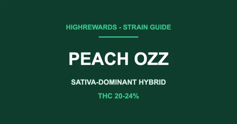 peach ozz strain cover