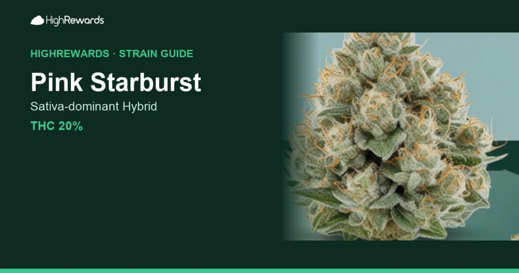 Pink Starburst cannabis strain cover image