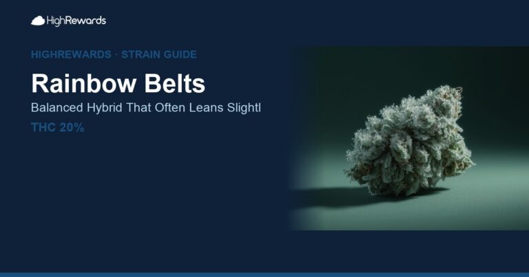 rainbow belts strain cover