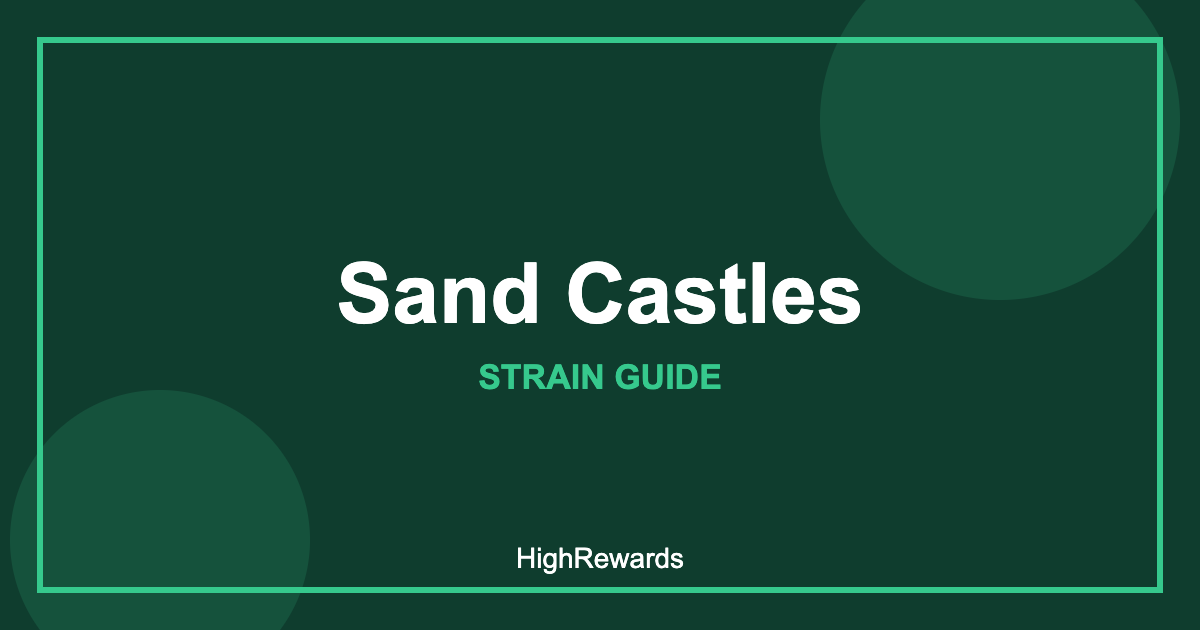 Sand Castles strain cover