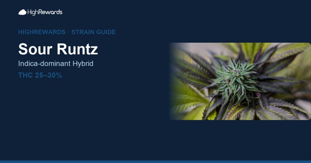 Sour Runtz cannabis strain cover image